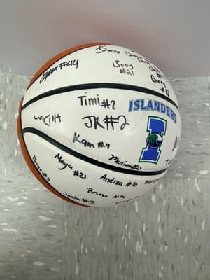 Texas A&M Islanders Autographed Basketball Team Issue Corpus Westbrook Ellis All - Thumbnail 23