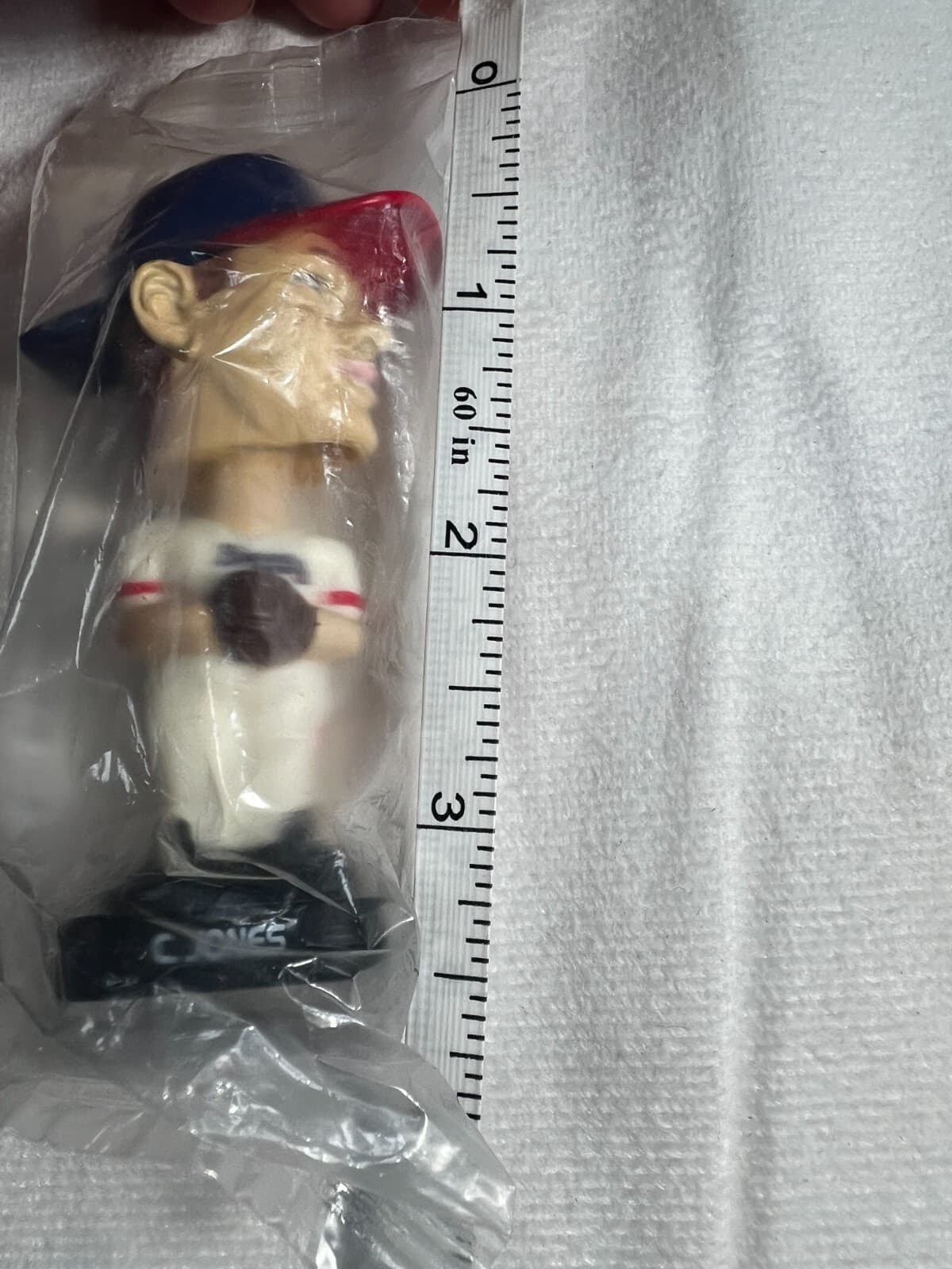 2002 Chipper Jones Braves Figure Toy Post Cereal Prize Factory Sealed Baseball - Thumbnail 7