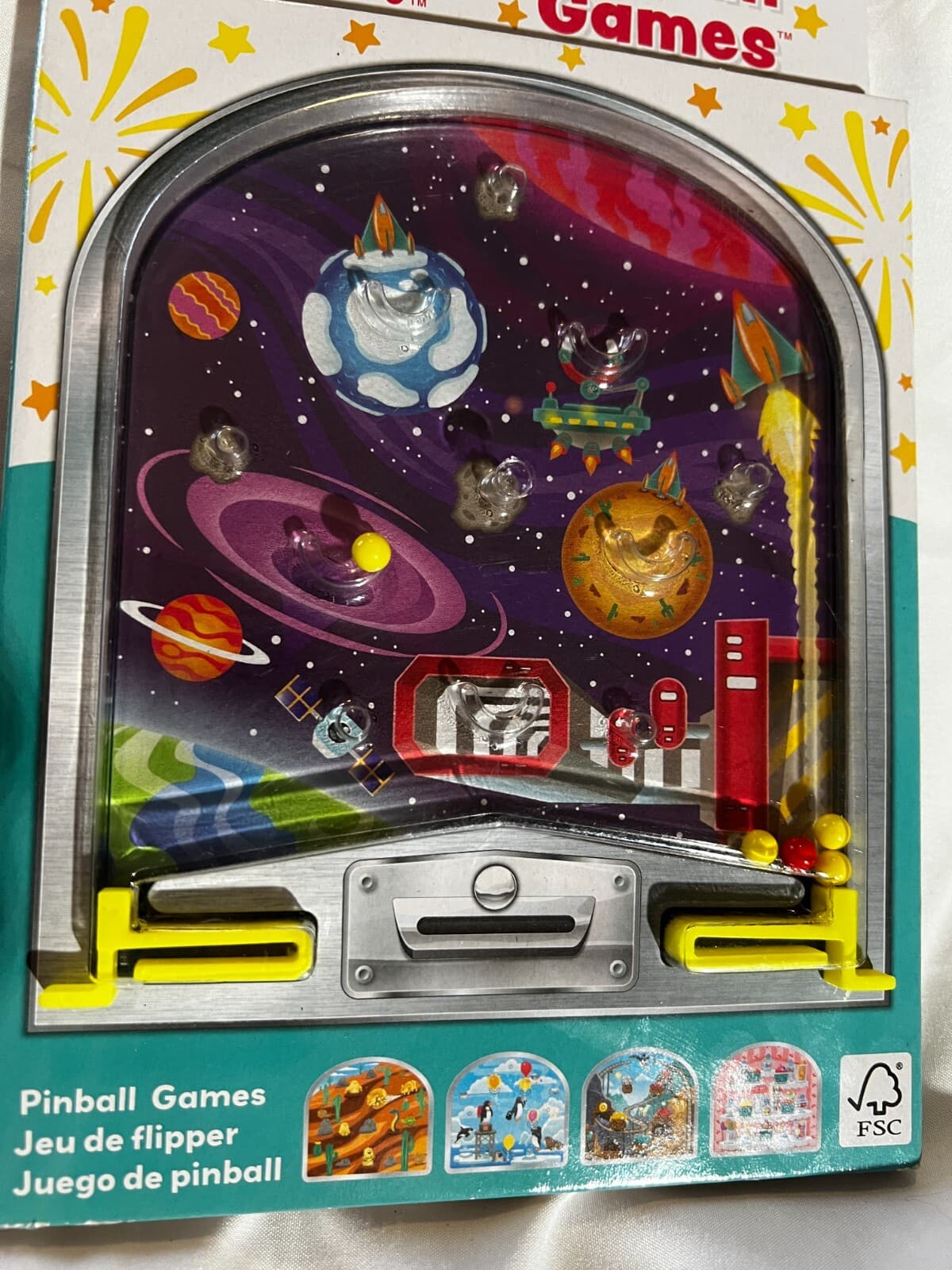 Pinball Games Fun at Fair Melissa & Doug High Quality Toy 2022 NEW (5 Games) - Thumbnail 4