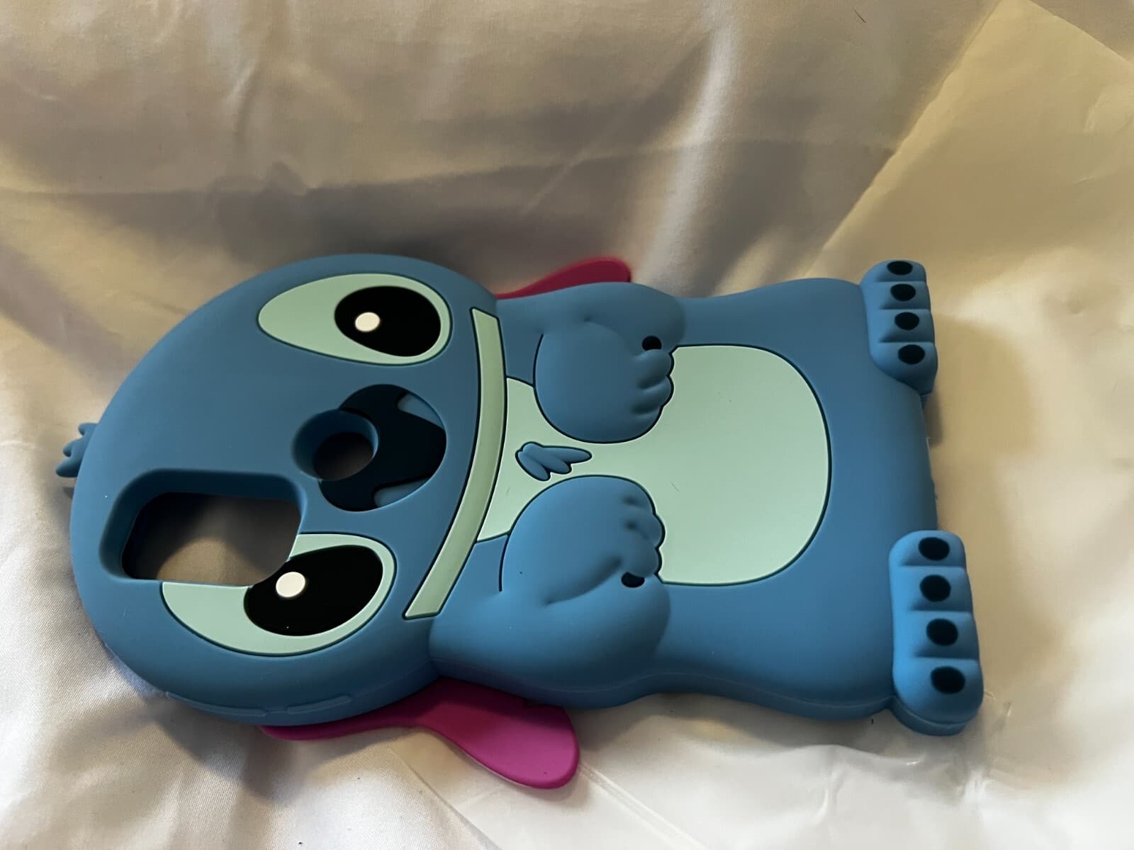 Stitch Silicone Cellphone Phone Case 3D Cartoon NEW Blue Stitch G Pure 2022 - Thumbnail 4