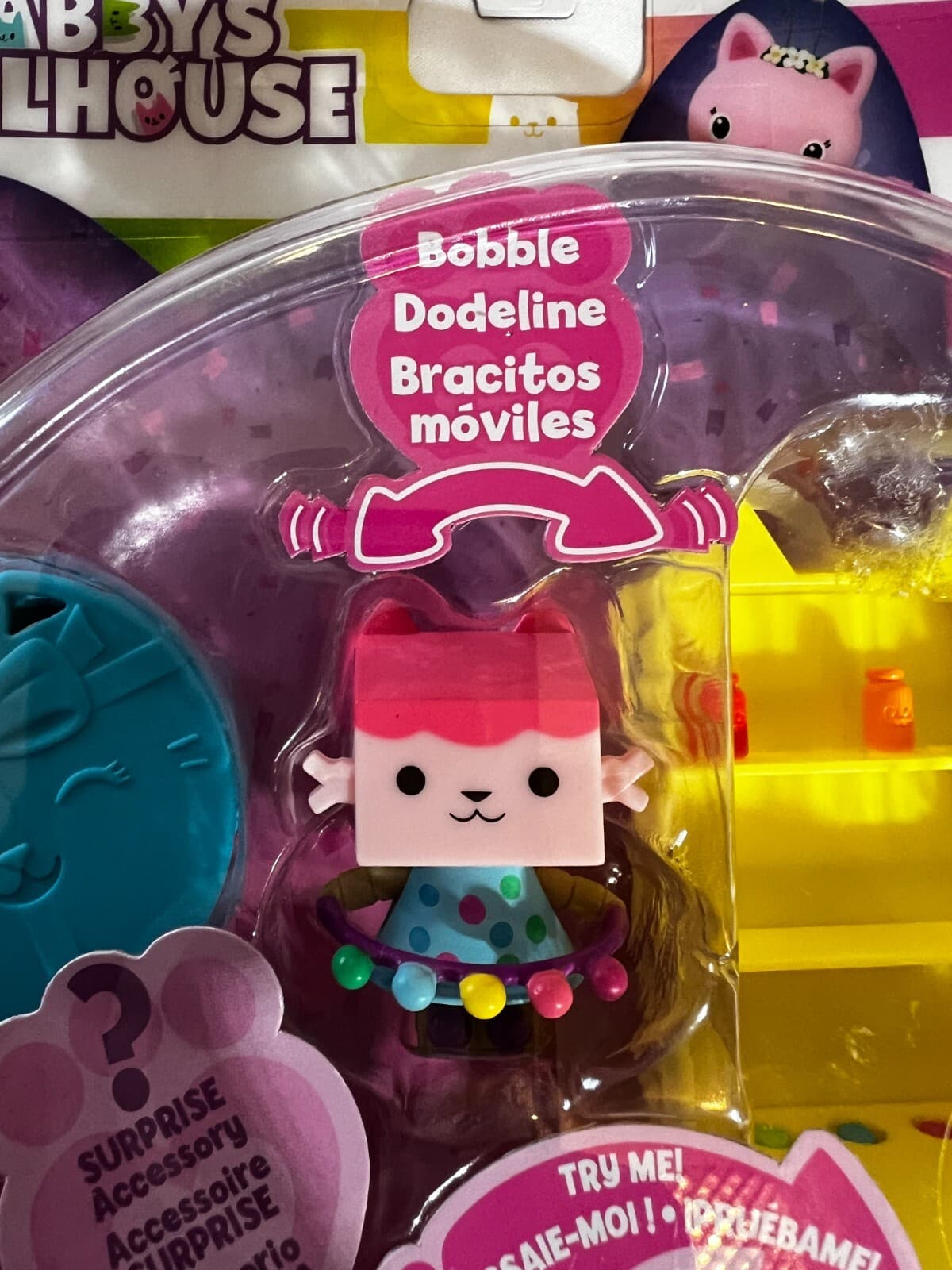 Gabby's Dollhouse Bobbie Dodeline Kitty Baby Box Crafty Pack Netflix NIB 2024 - Thumbnail 2