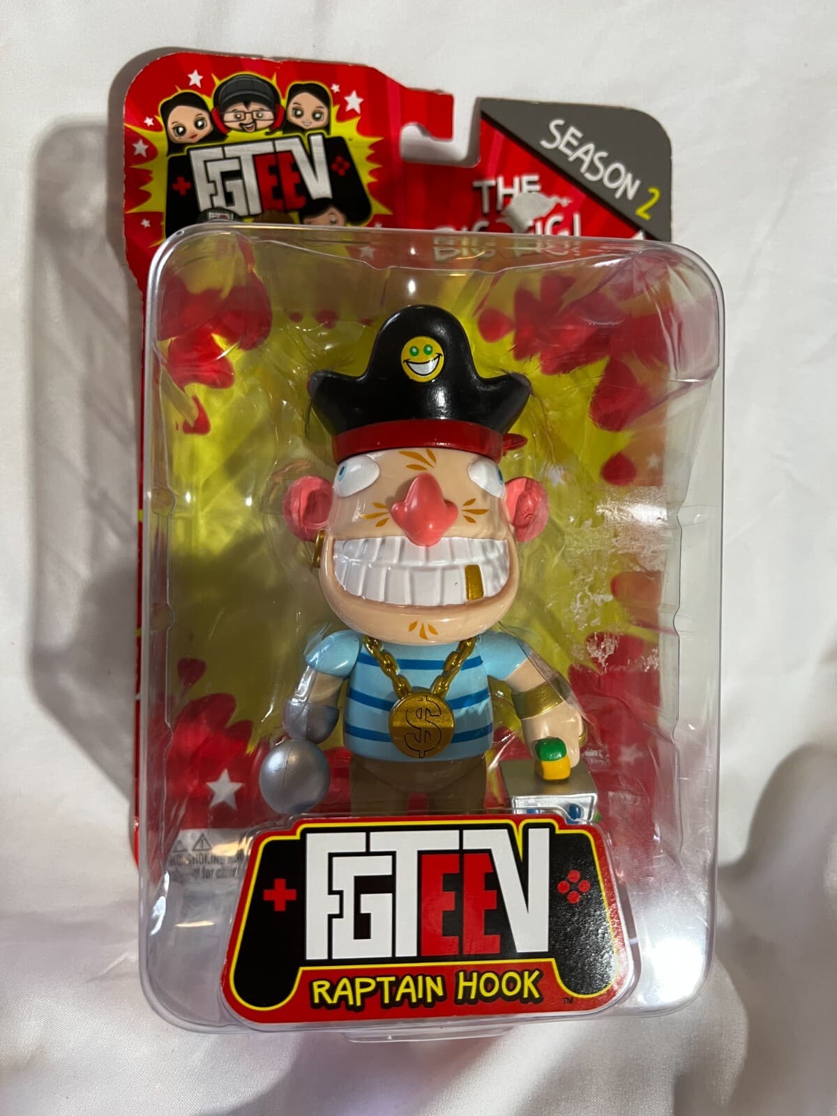 FGTEEV Raptain Hook The Big Fig Season 2 TWO 2020 NEW Bonkers Hunter Products - Thumbnail 9