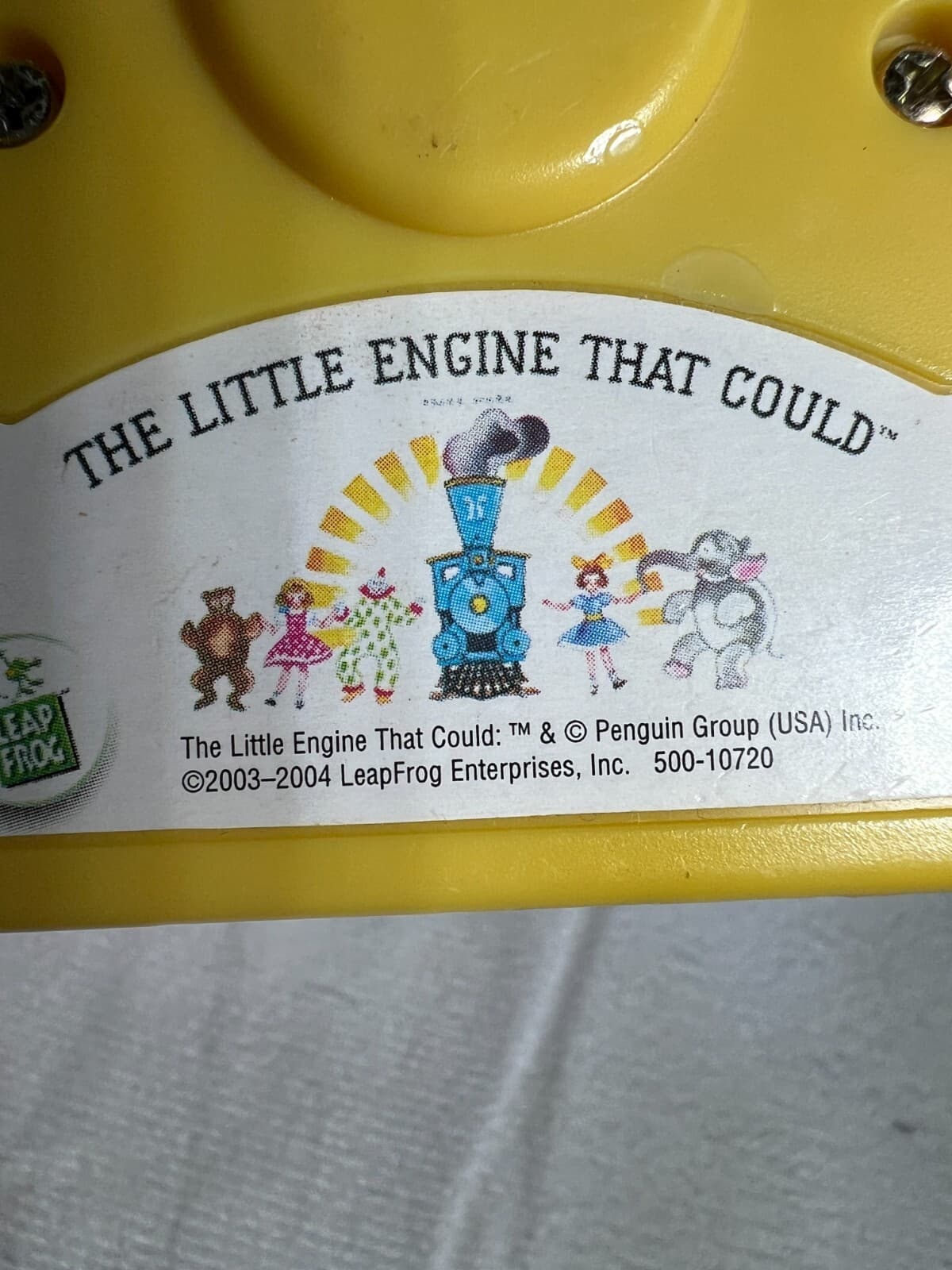 The Little Engine That Could Leap Frog Little Touch Story Cartridge 2003 2004 - Thumbnail 8