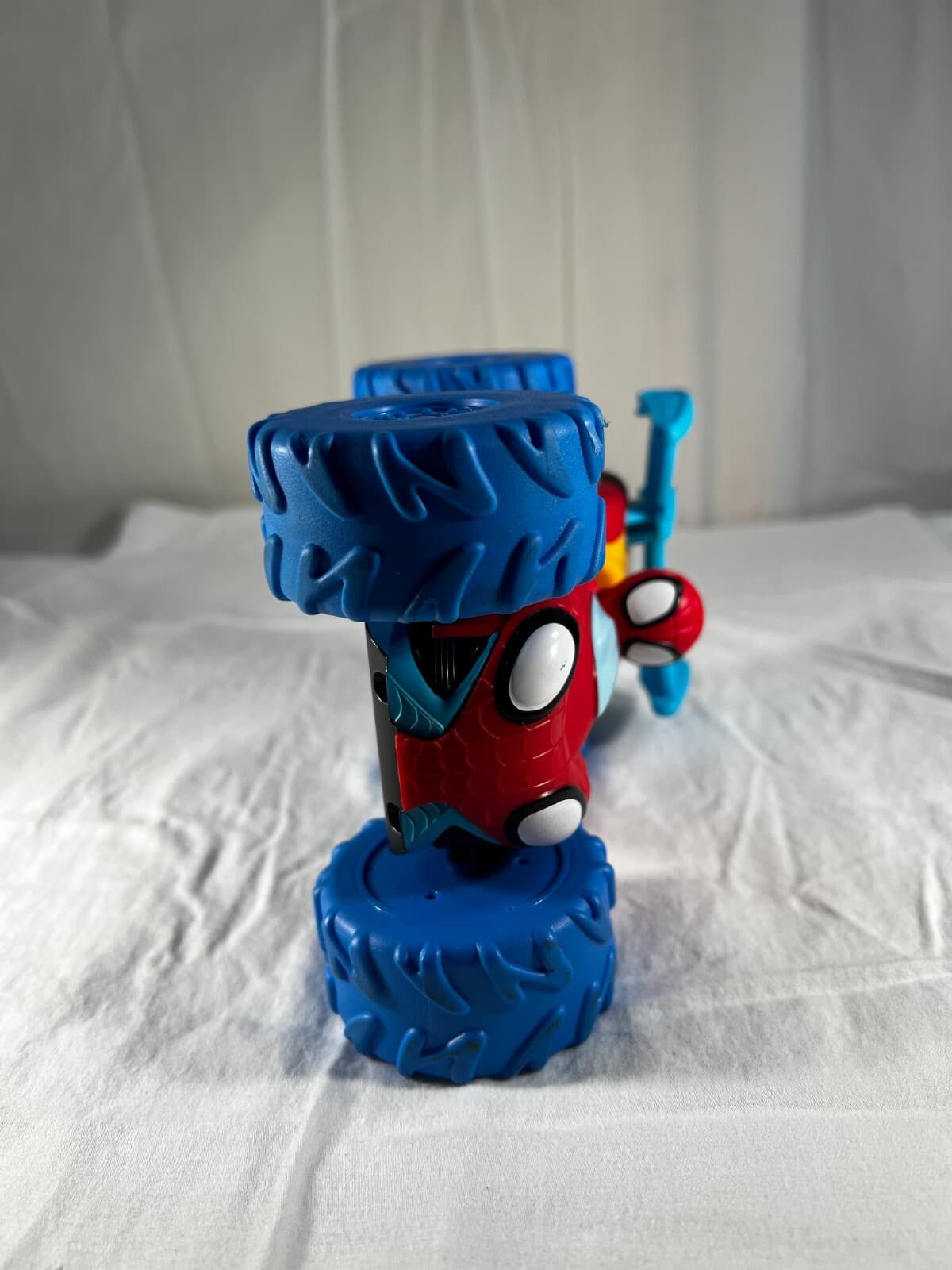 Marvel Spidey & Amazing Friends Web Climber Vehicle with Rev-Up Jazwares 2024 7" - Thumbnail 14