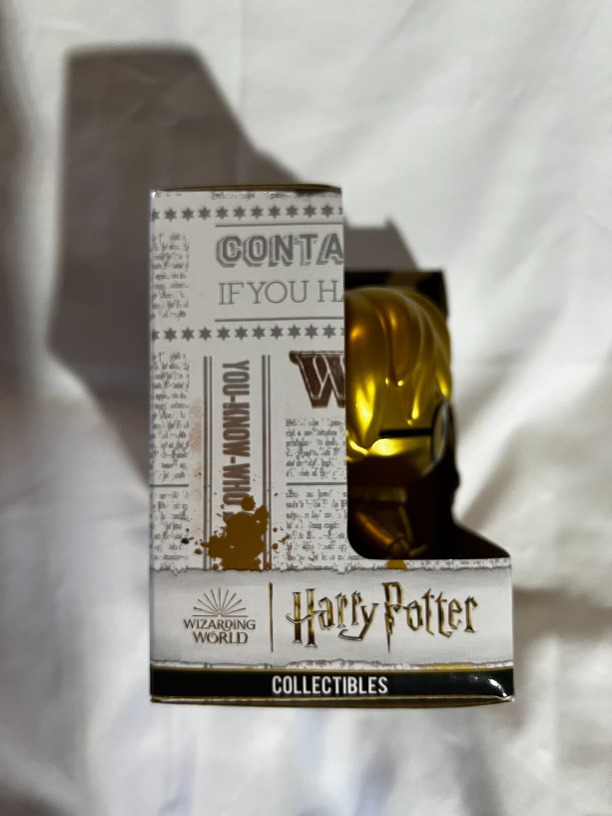Golden Harry Potter With Wand Wizardly World Collectible Figure NEW Headstart - Thumbnail 4