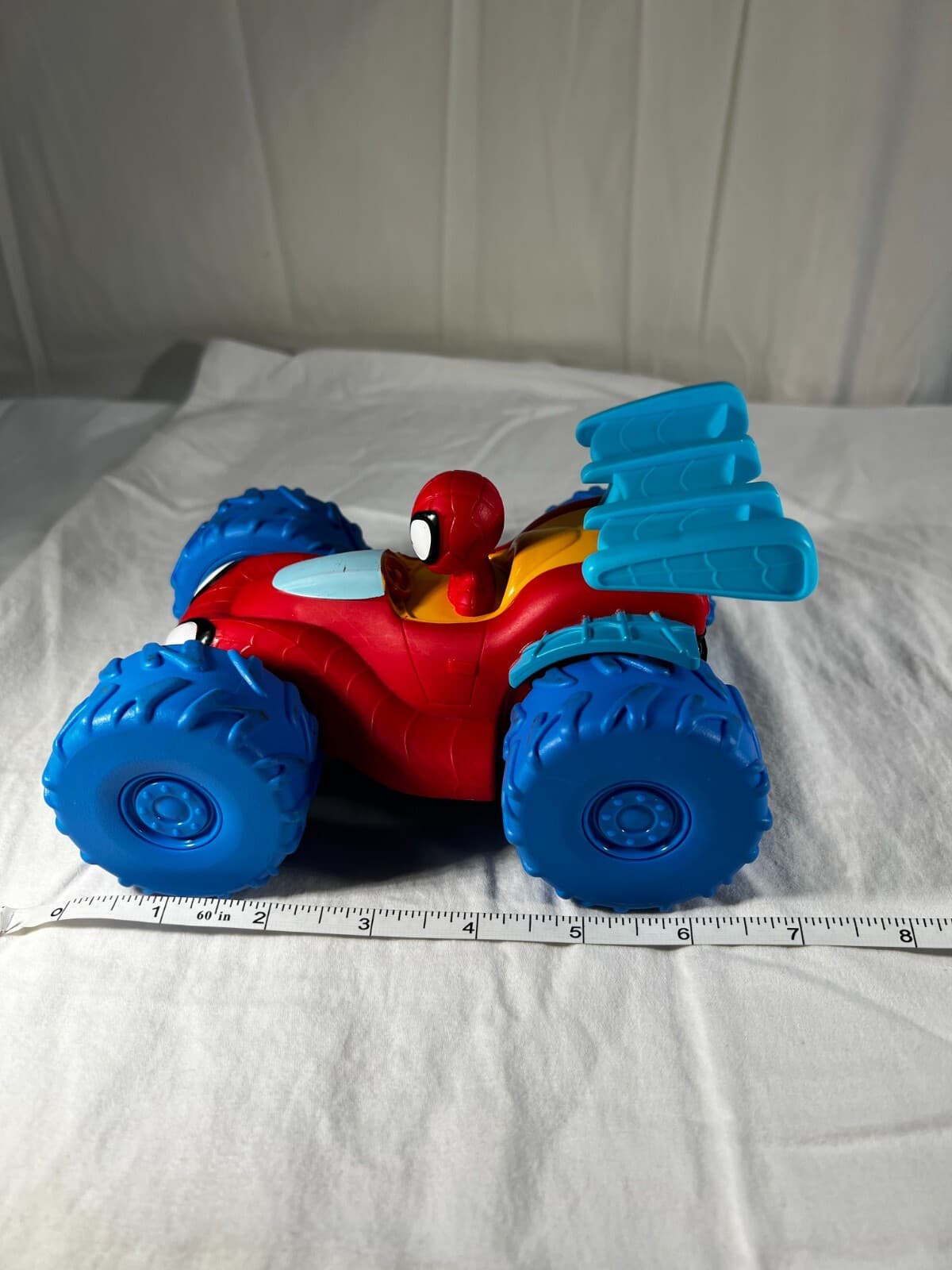 Marvel Spidey & Amazing Friends Web Climber Vehicle with Rev-Up Jazwares 2024 7" - Thumbnail 16