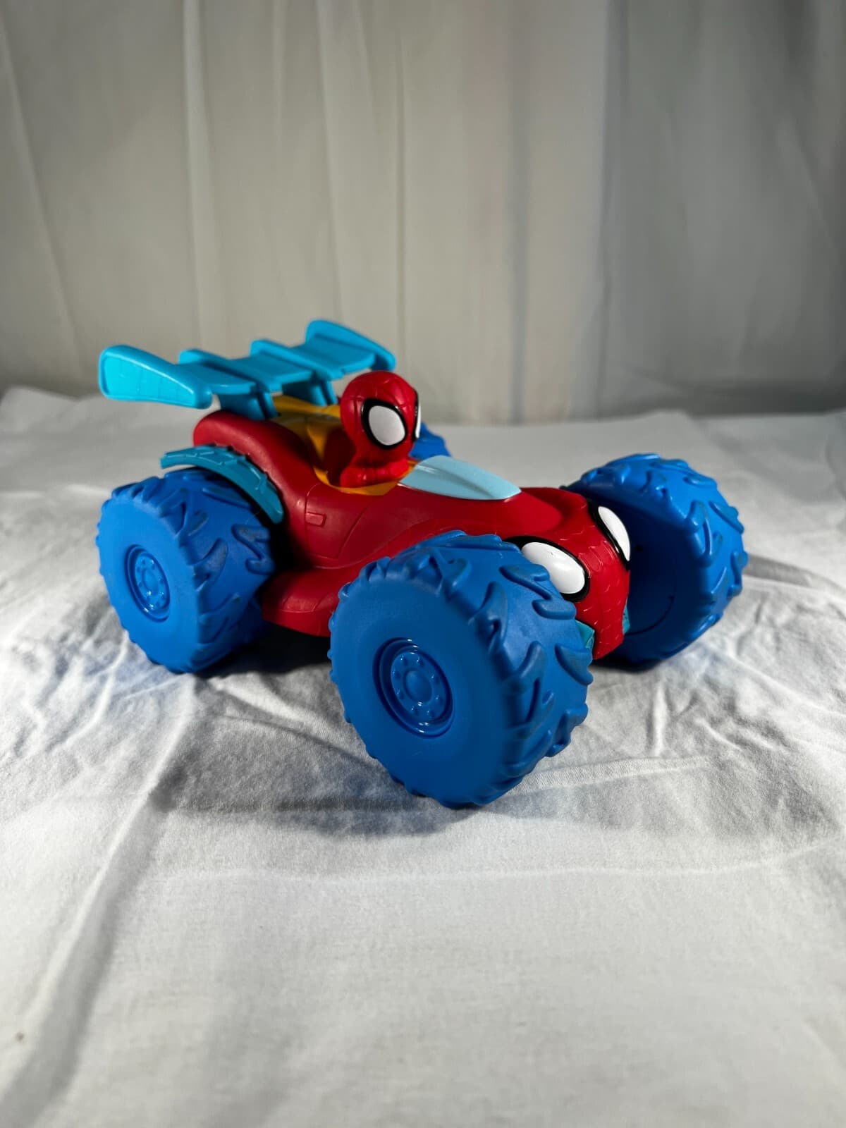 Marvel Spidey & Amazing Friends Web Climber Vehicle with Rev-Up Jazwares 2024 7" - Thumbnail 4