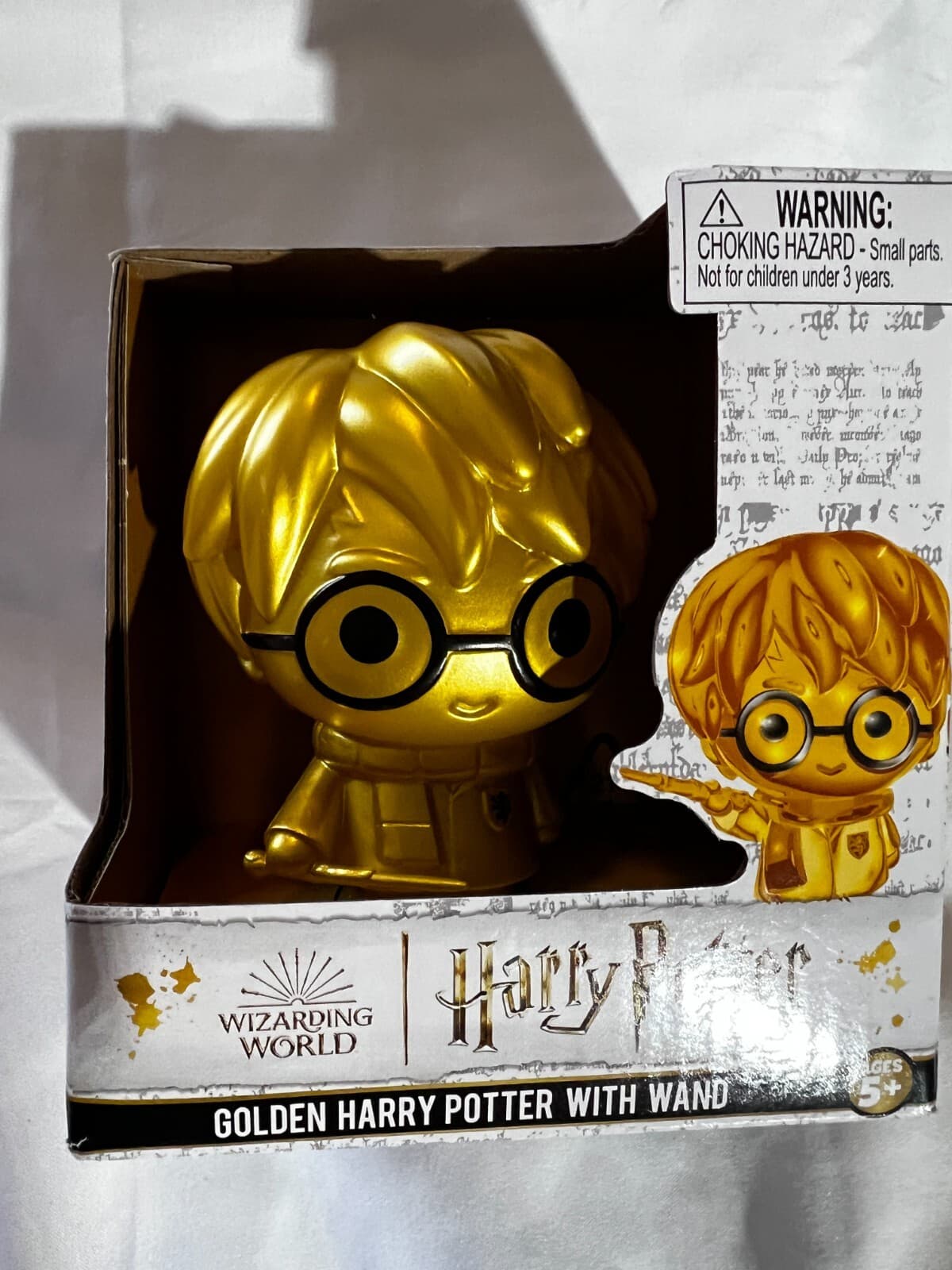 Golden Harry Potter With Wand Wizardly World Collectible Figure NEW Headstart - Thumbnail 7