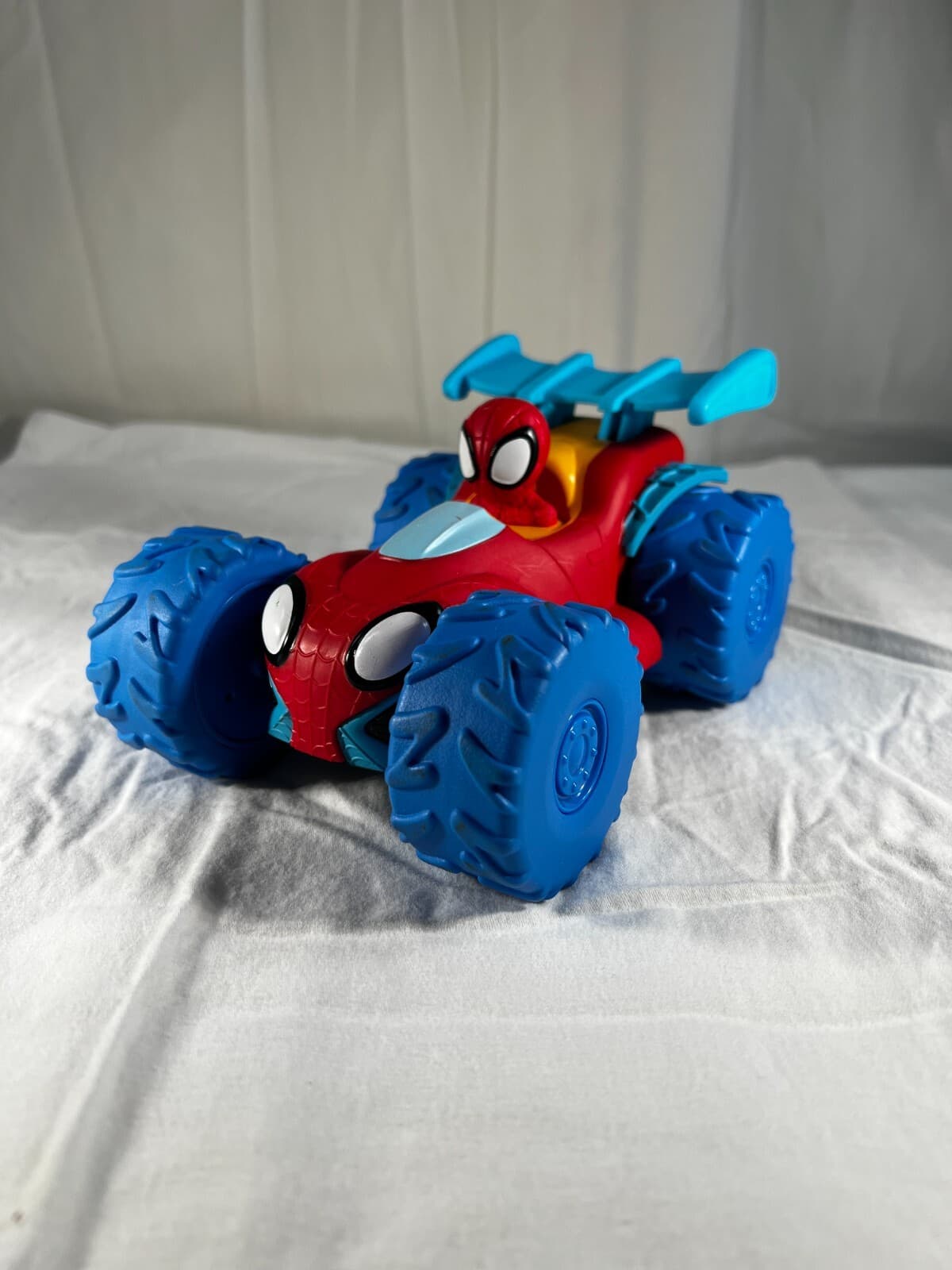 Marvel Spidey & Amazing Friends Web Climber Vehicle with Rev-Up Jazwares 2024 7" - Thumbnail 2
