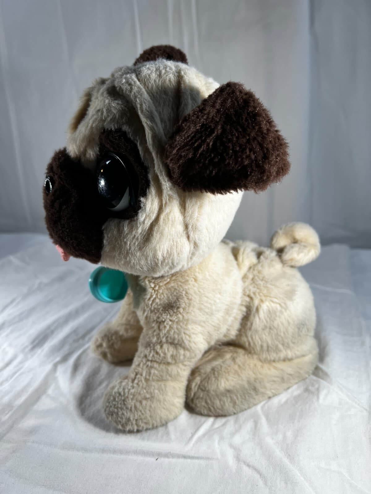 FurReal Friends 2014 Hasbro Motion Plush Dog Interactive JJ My Jumpin' Pug Works - Thumbnail 9