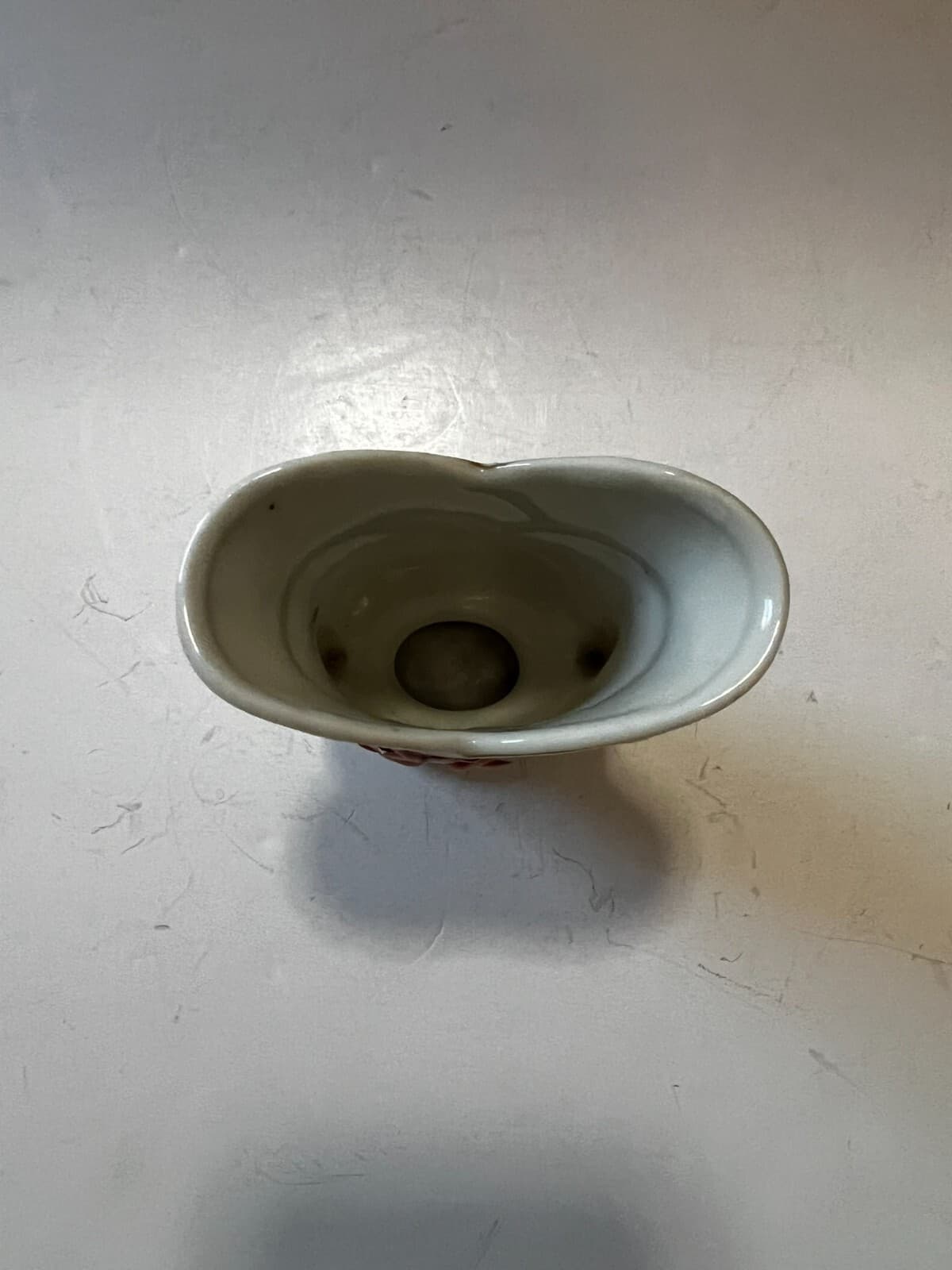 Vintage Small Floral Porcelain Occupied Japan Decorative Flower Bud Vase - Thumbnail 5