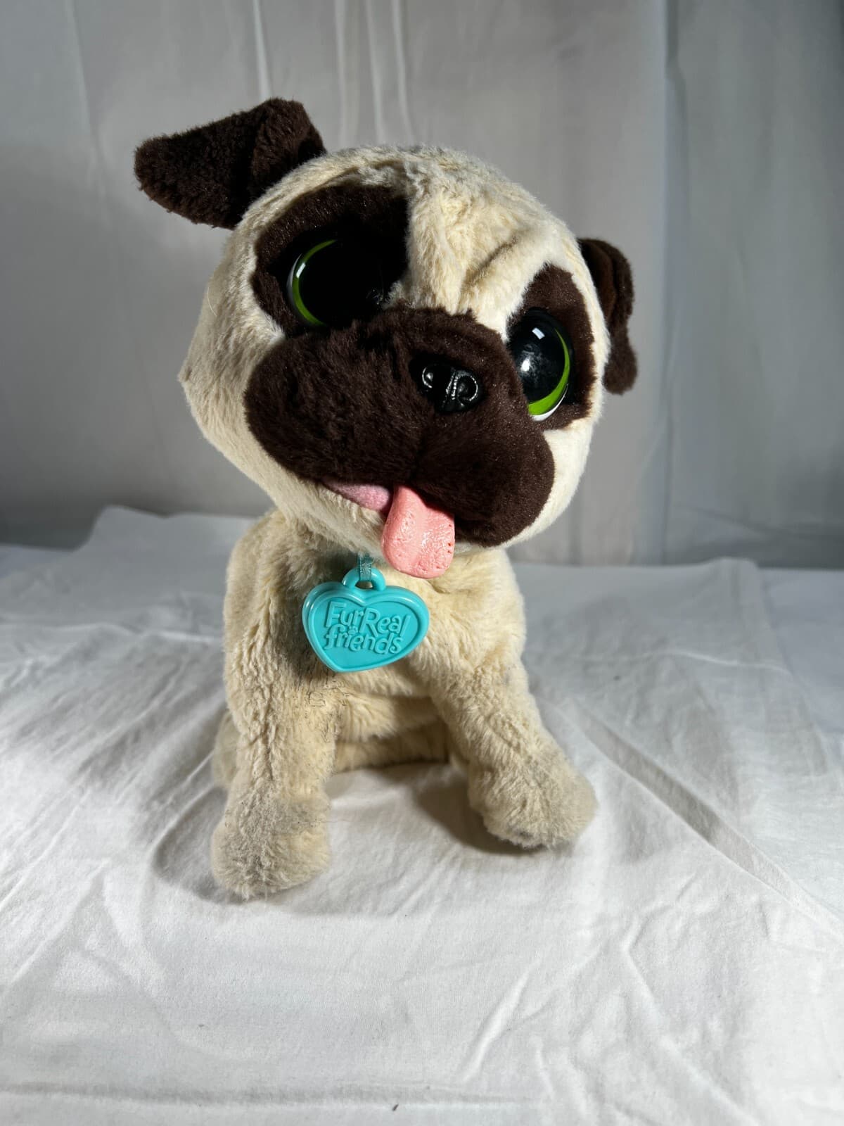 FurReal Friends 2014 Hasbro Motion Plush Dog Interactive JJ My Jumpin' Pug Works