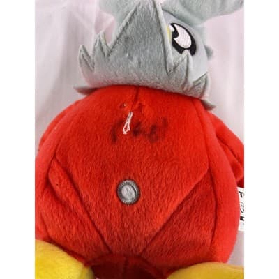 Tomy Pokémon Delibird Squishy Animal Plush Toy 12" 2017 Red/Gray - Thumbnail 3