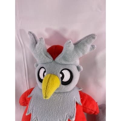 Tomy Pokémon Delibird Squishy Animal Plush Toy 12" 2017 Red/Gray - Thumbnail 2
