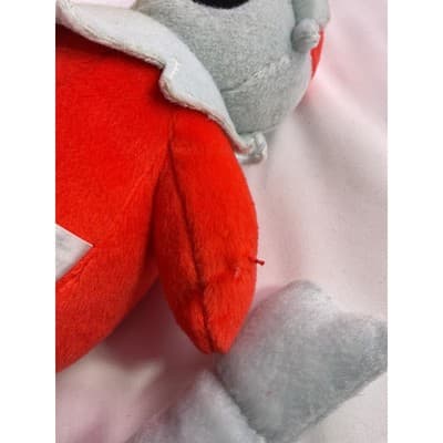 Tomy Pokémon Delibird Squishy Animal Plush Toy 12" 2017 Red/Gray - Thumbnail 4