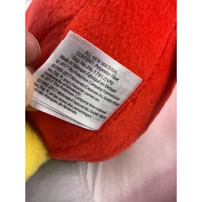 Tomy Pokémon Delibird Squishy Animal Plush Toy 12" 2017 Red/Gray - Thumbnail 6