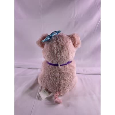 Mattel Barbie Pig Talks Oinks Sounds Works Stuffed Animal Plush 8" Pink - Thumbnail 6