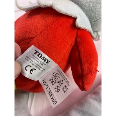 Tomy Pokémon Delibird Squishy Animal Plush Toy 12" 2017 Red/Gray - Thumbnail 8