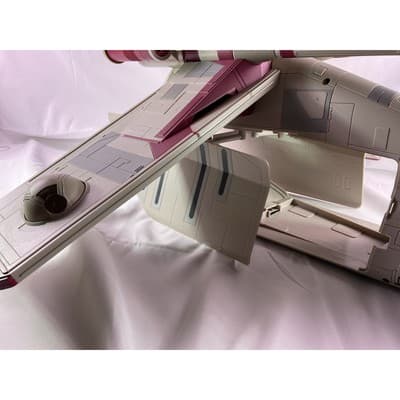 Hasbro Star Wars Clone Wars CW TRU Republic Gunship Crumb Bomber 2009 White - Thumbnail 8