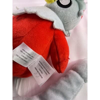 Tomy Pokémon Delibird Squishy Animal Plush Toy 12" 2017 Red/Gray - Thumbnail 7