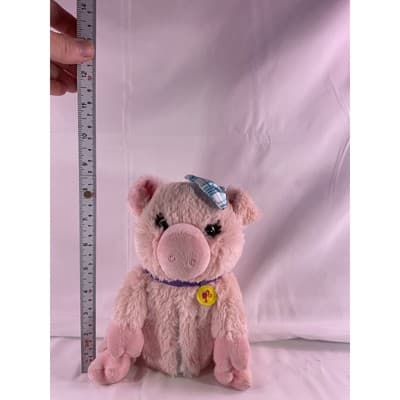 Mattel Barbie Pig Talks Oinks Sounds Works Stuffed Animal Plush 8" Pink - Thumbnail 13