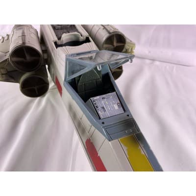 Hasbro Star Wars X-Wing Fighter Lucas Films Starship 2002 Gray - Thumbnail 5