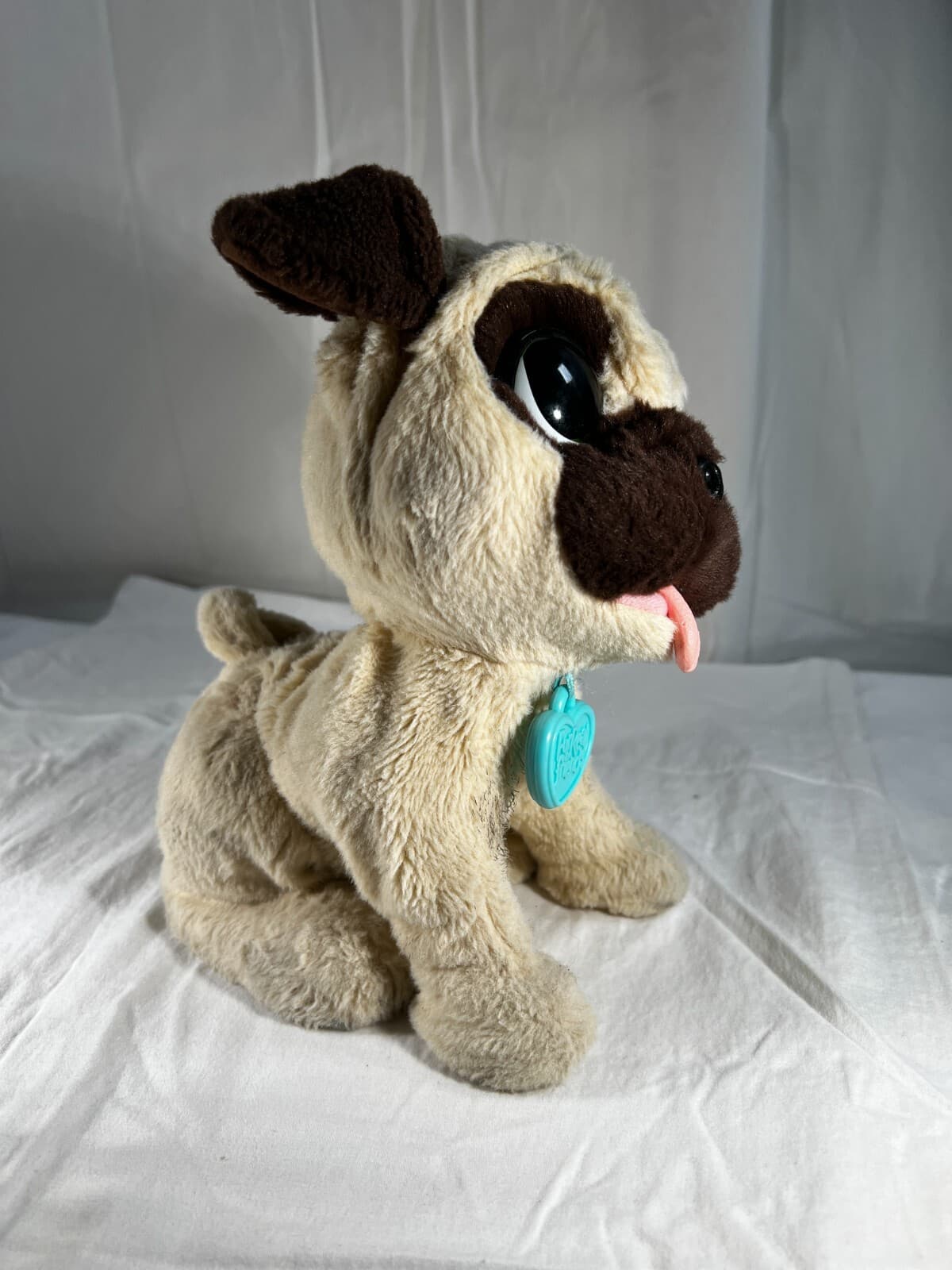 FurReal Friends 2014 Hasbro Motion Plush Dog Interactive JJ My Jumpin' Pug Works - Thumbnail 7
