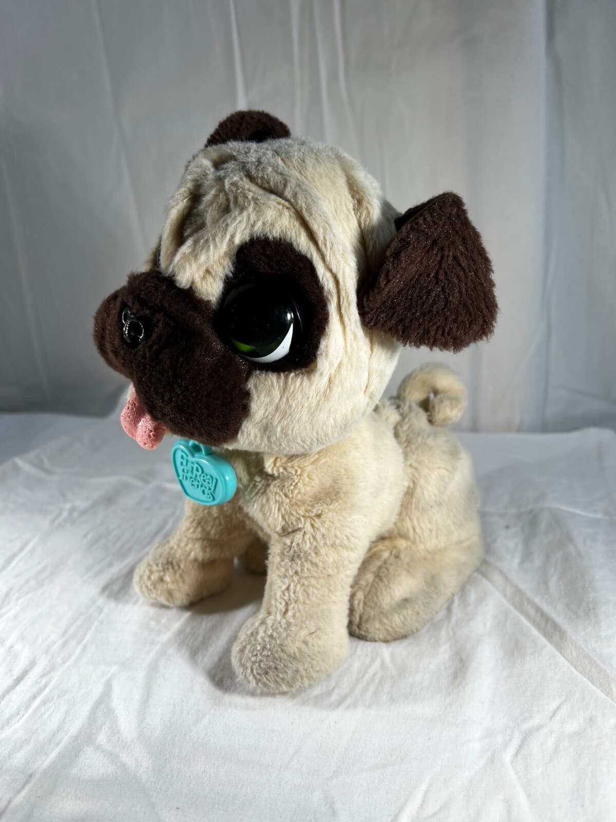 FurReal Friends 2014 Hasbro Motion Plush Dog Interactive JJ My Jumpin' Pug Works - Thumbnail 3