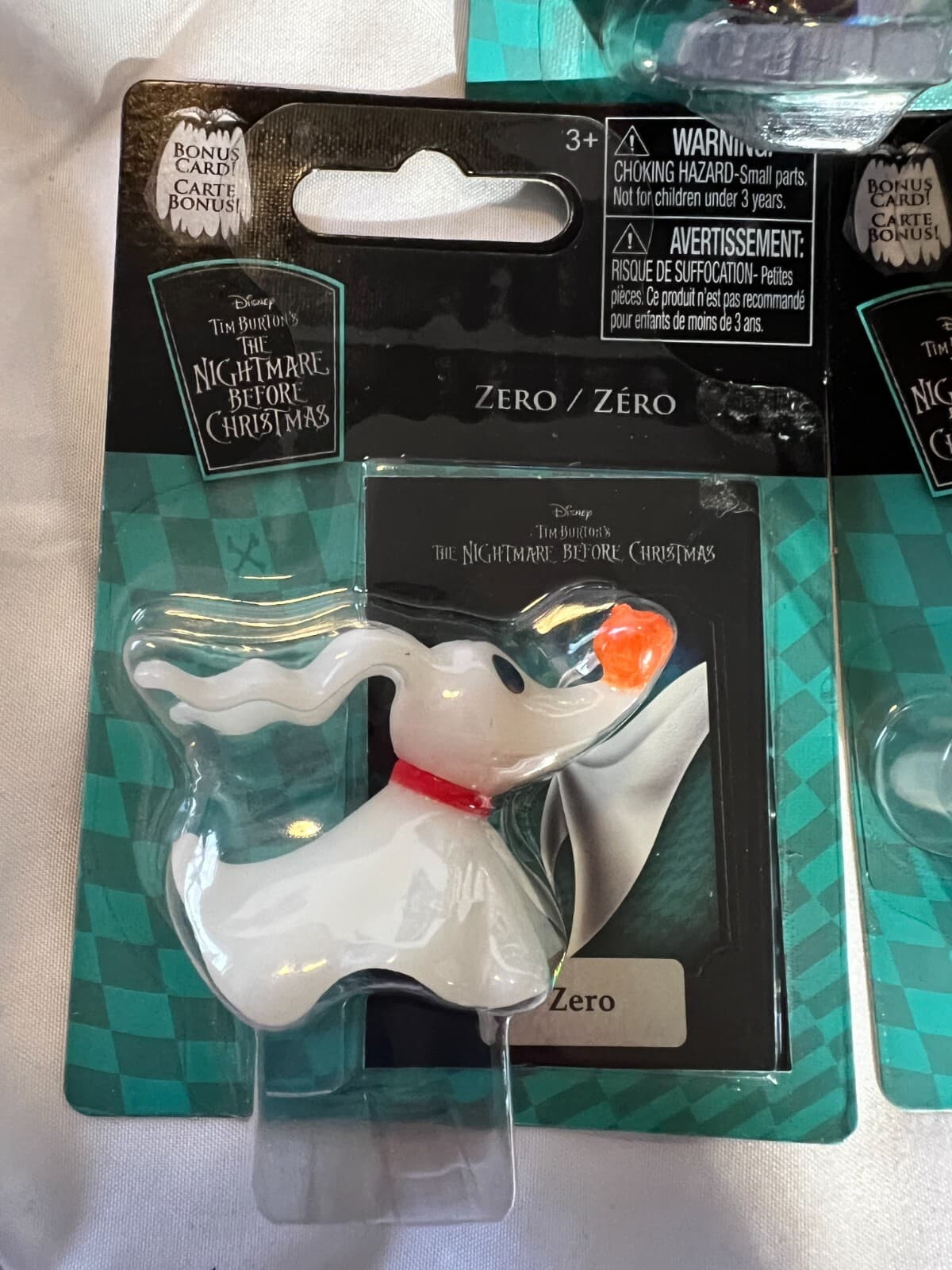Nightmare Before Christmas Figures Complete Set of 5 Collectible Bonus Cards NEW - Thumbnail 5
