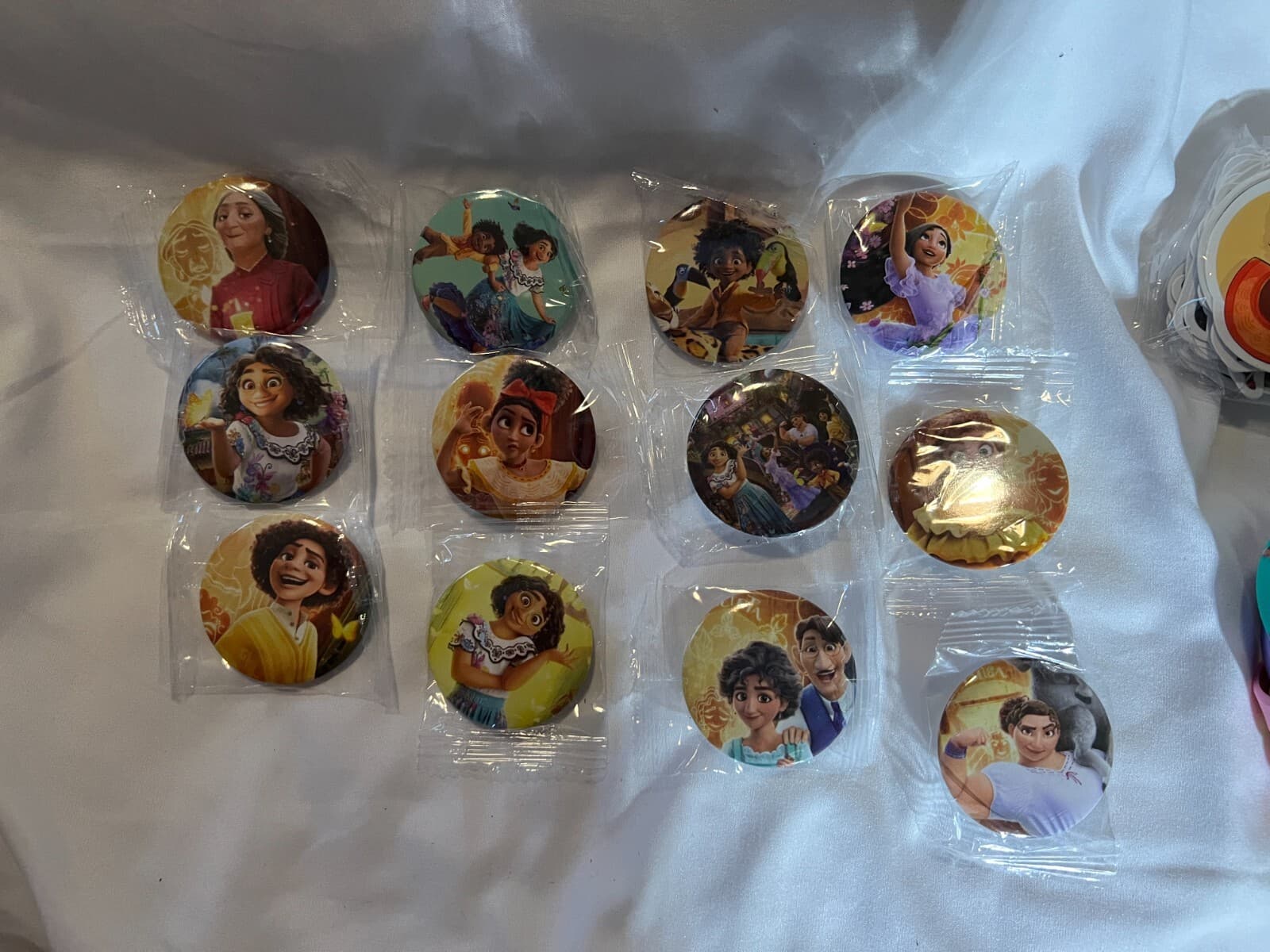 Encanto Birthday Party Favors Set 12 Bracelet 12 Button 50 Stickers Supplies NEW - Thumbnail 11