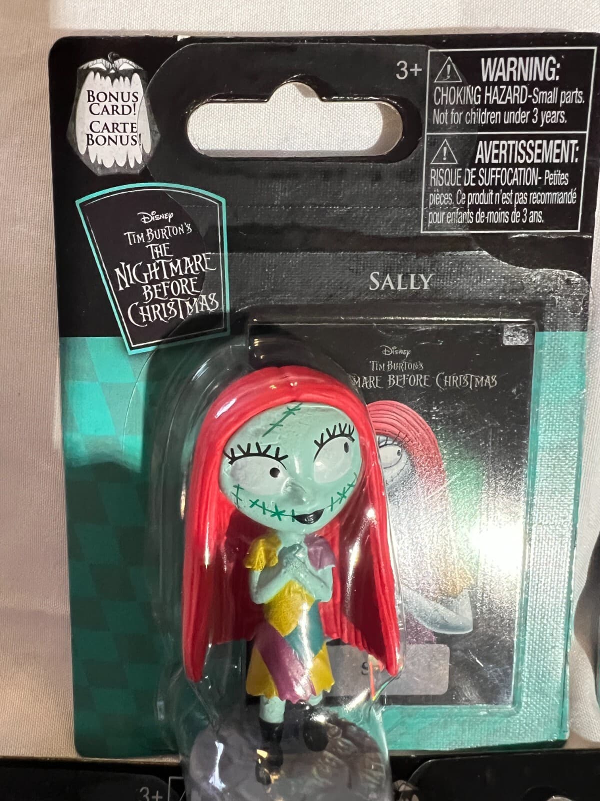 Nightmare Before Christmas Figures Complete Set of 5 Collectible Bonus Cards NEW - Thumbnail 3
