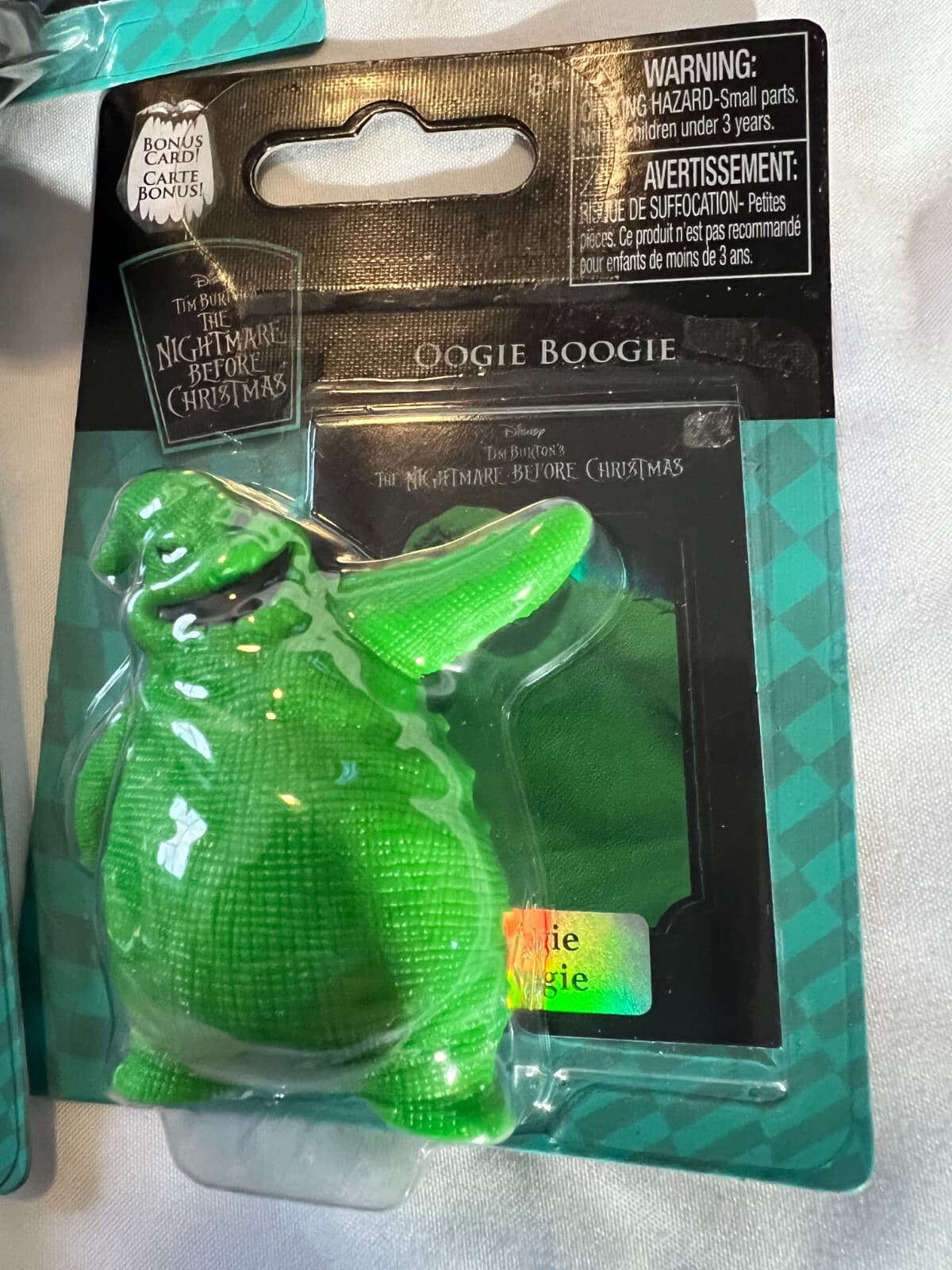 Nightmare Before Christmas Figures Complete Set of 5 Collectible Bonus Cards NEW - Thumbnail 7