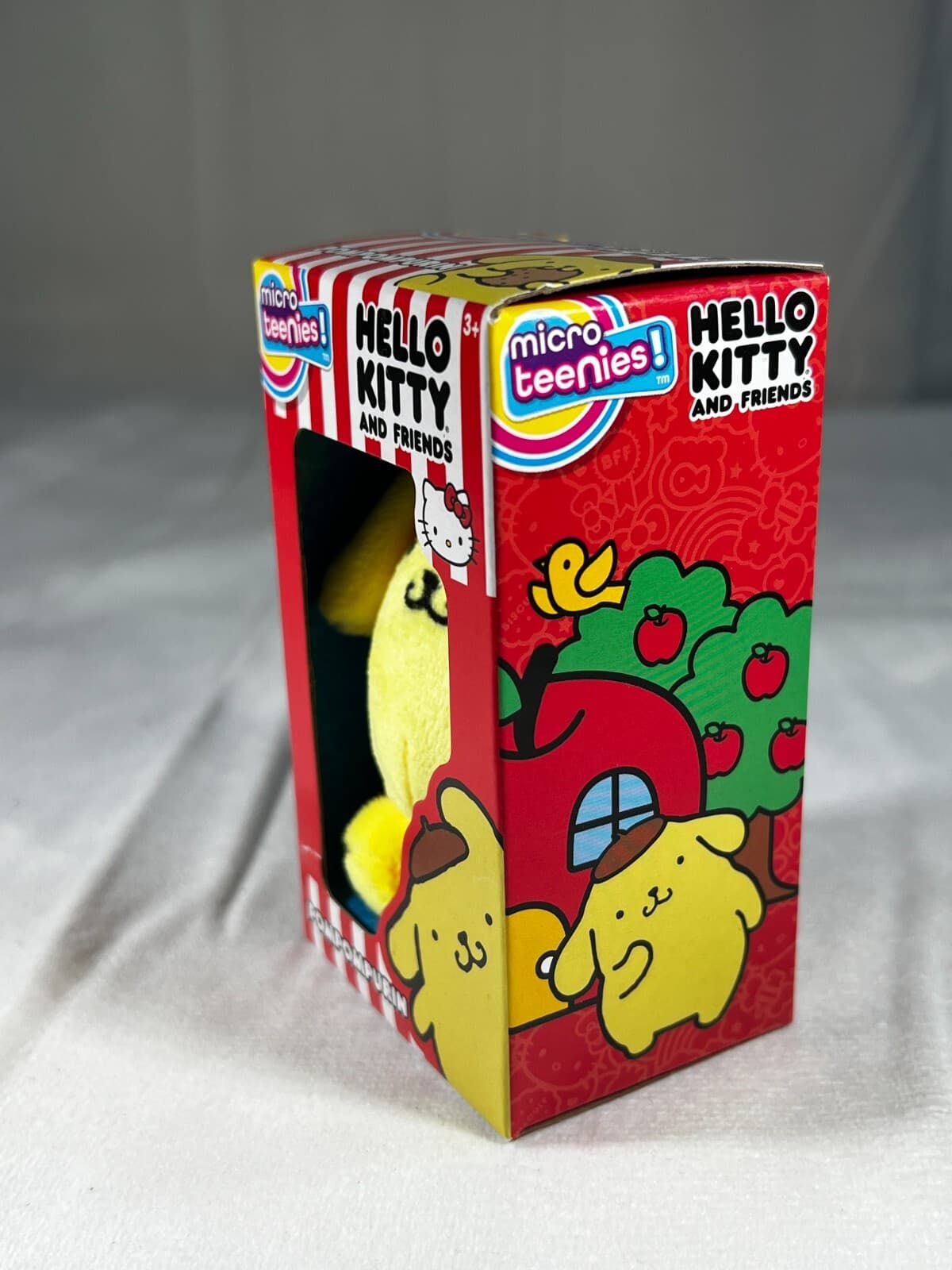 Micro Teenies Hello Kitty and Friends Pompompurin Plush 3" 2024 Sanrio Basic Fun - Thumbnail 2