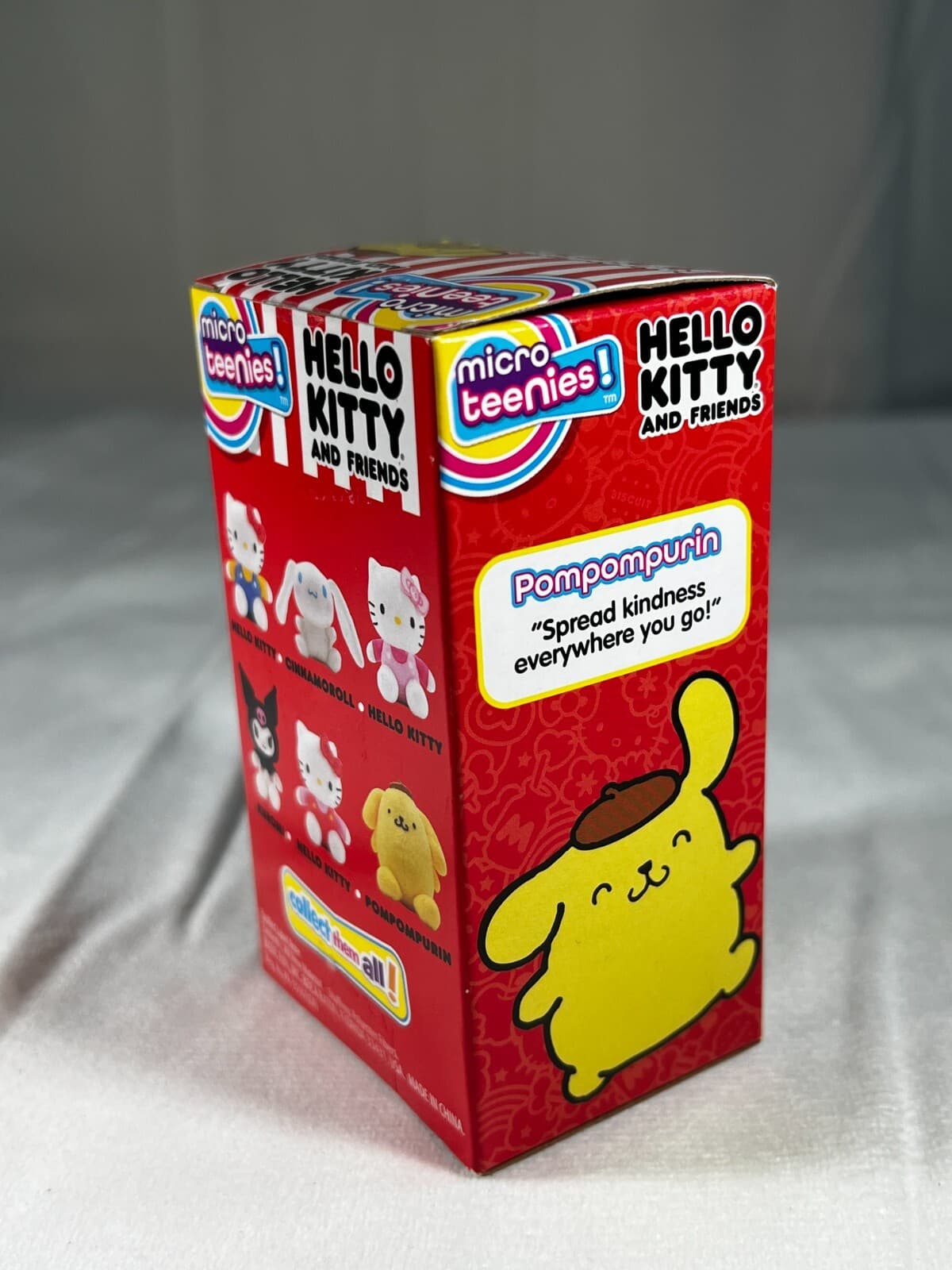 Micro Teenies Hello Kitty and Friends Pompompurin Plush 3" 2024 Sanrio Basic Fun - Thumbnail 6
