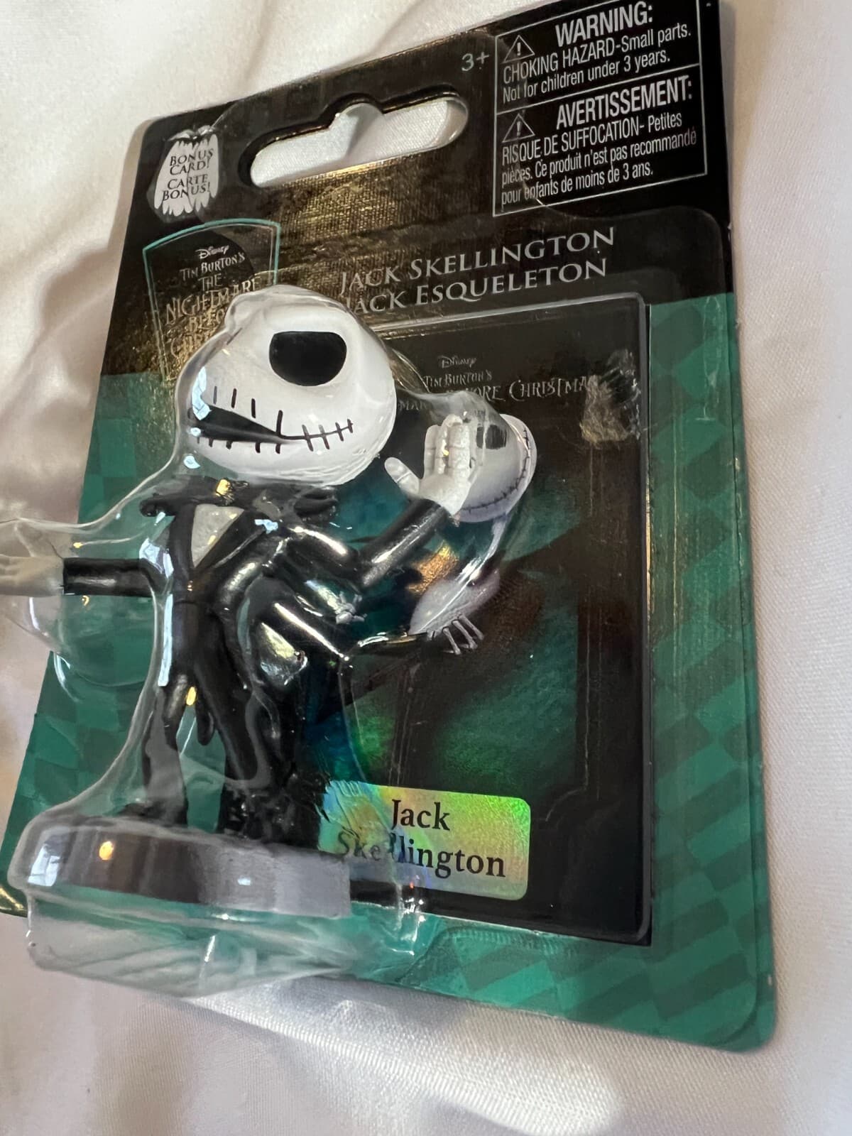 Nightmare Before Christmas Figure Jack Skellington w/ Collectible Bonus Card - Thumbnail 3