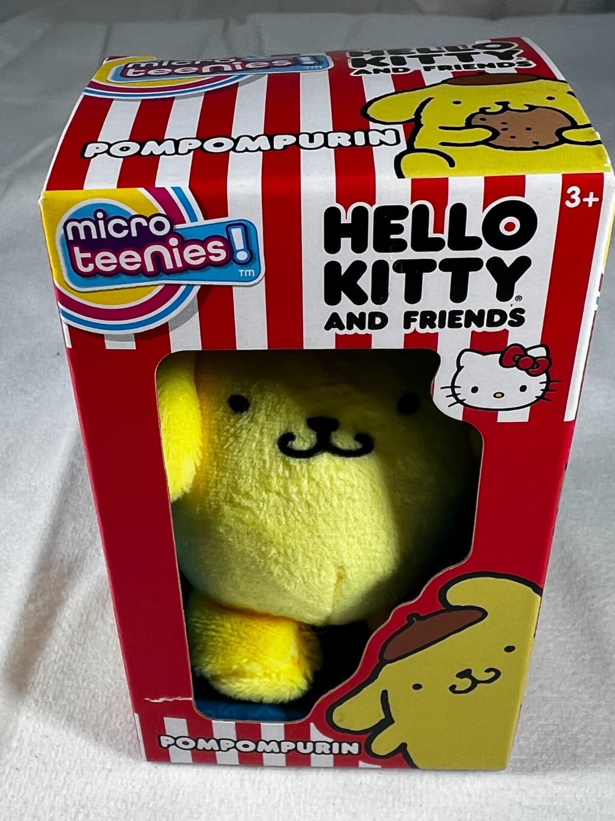 Micro Teenies Hello Kitty and Friends Pompompurin Plush 3" 2024 Sanrio Basic Fun - Thumbnail 7