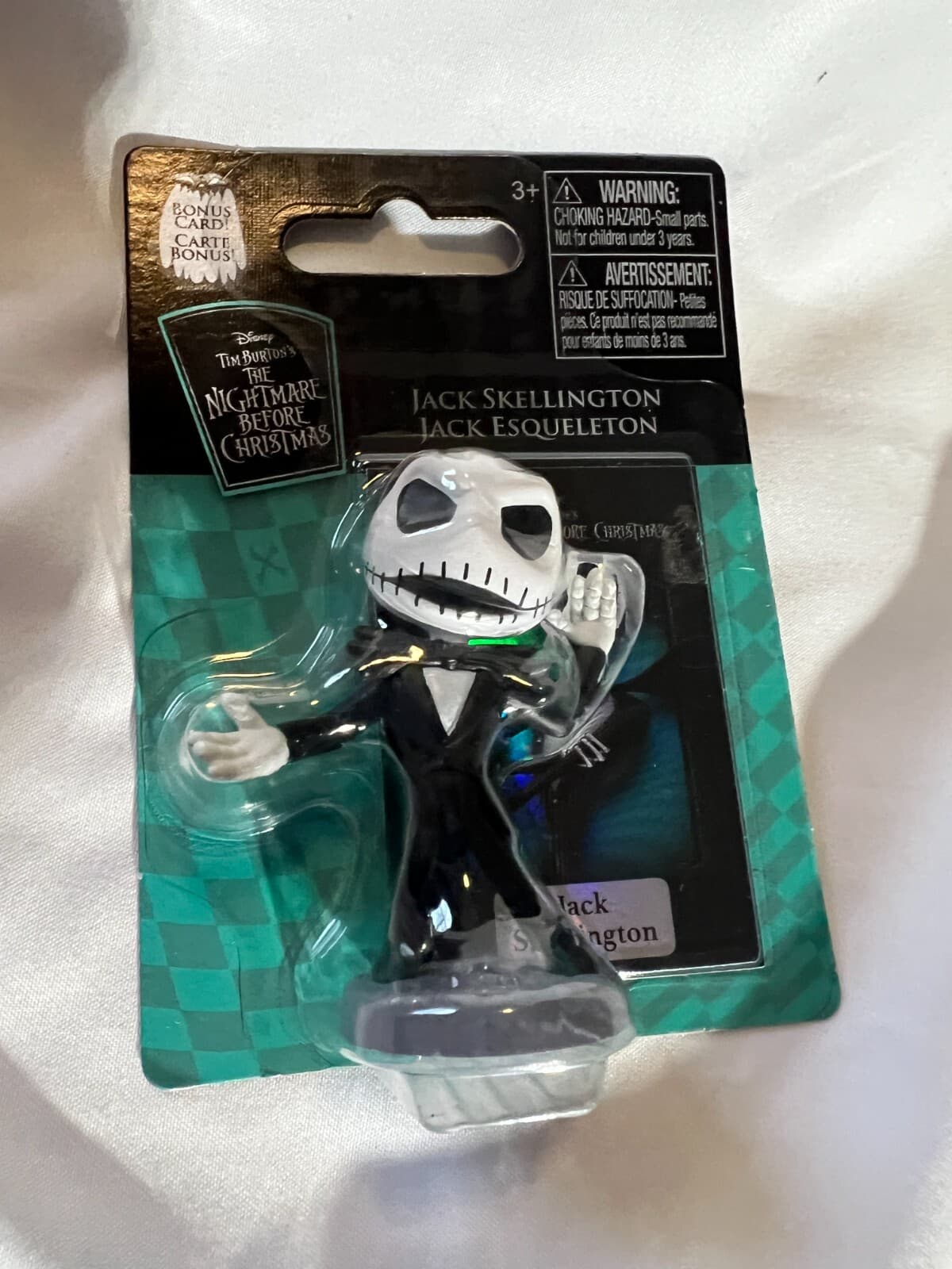 Nightmare Before Christmas Figure Jack Skellington w/ Collectible Bonus Card - Thumbnail 4