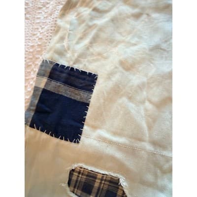 Ralph Lauren Women's Patchwork Relaxed Straight Leg Jeans Multicolor 10 EUC - Thumbnail 5