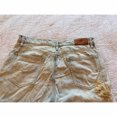 Ralph Lauren Women's Patchwork Relaxed Straight Leg Jeans Multicolor 10 EUC - Thumbnail 11