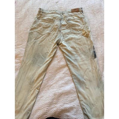 Ralph Lauren Women's Patchwork Relaxed Straight Leg Jeans Multicolor 10 EUC - Thumbnail 12