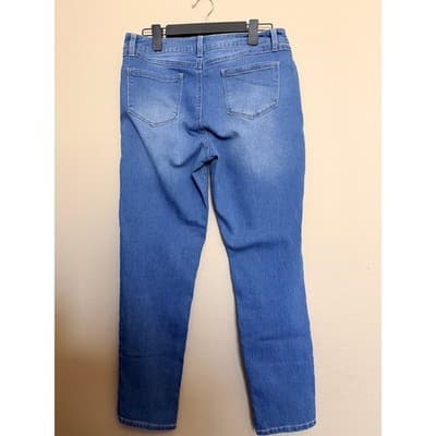 AG Adriano Women's Casual Mid Rise Stretch Skinny Denim Jeans Blue 14 - Thumbnail 9