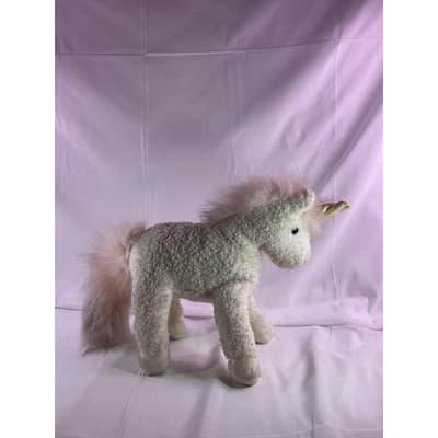 TY Sparkles The Unicorn Classic Plush Large 1996 10" Tall White - Thumbnail 6
