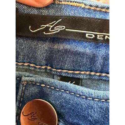 AG Adriano Women's Casual Mid Rise Stretch Skinny Denim Jeans Blue 14 - Thumbnail 3