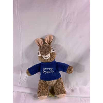 DanDee Peter Rabbit Stuffed Animal Plush Toy 2022 For Ages 3+ 8" Tall Brown