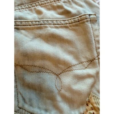 Ralph Lauren Women's Patchwork Relaxed Straight Leg Jeans Multicolor 10 EUC - Thumbnail 8