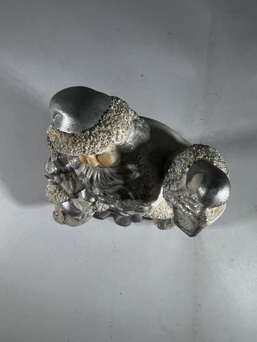 Vintage Christmas Santa Claus Victorian K’s Collection White Silver Figurine - Thumbnail 13