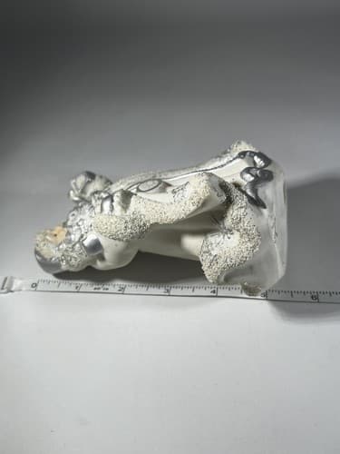 Vintage Christmas Santa Claus Victorian K’s Collection White Silver Figurine - Thumbnail 17