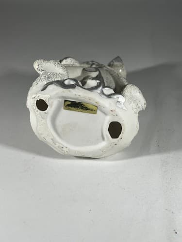 Vintage Christmas Santa Claus Victorian K’s Collection White Silver Figurine - Thumbnail 14