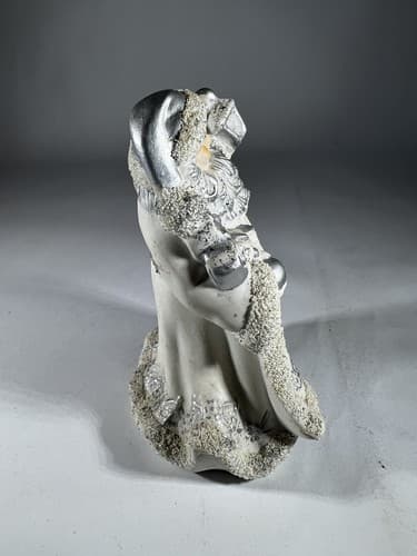 Vintage Christmas Santa Claus Victorian K’s Collection White Silver Figurine - Thumbnail 9