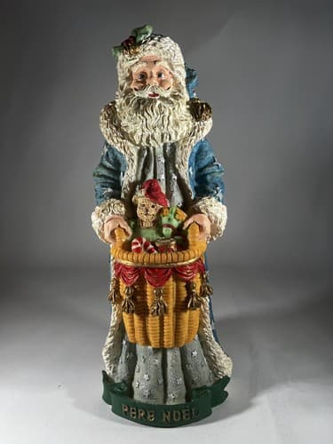 Vintage Pere Noel Christmas Santa's FRANCE 1994 Cheryl Ann Collectors Santa Toys - Thumbnail 2